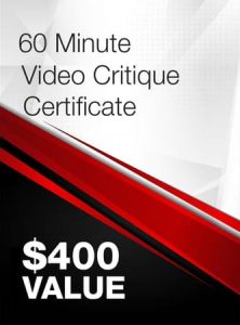 Video Critique Certificate
